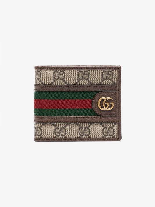 Brown Ophidia Bifold Wallet