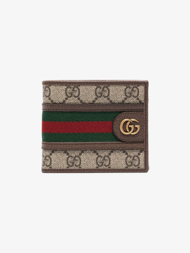 Brown Ophidia Bifold Wallet