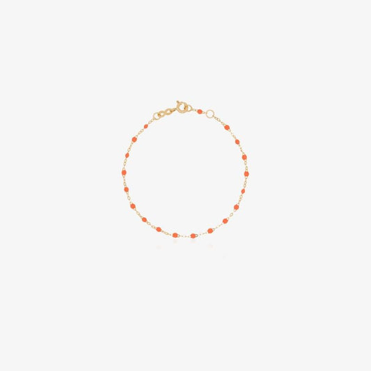 18k Yellow Gold Beaded Bracelet