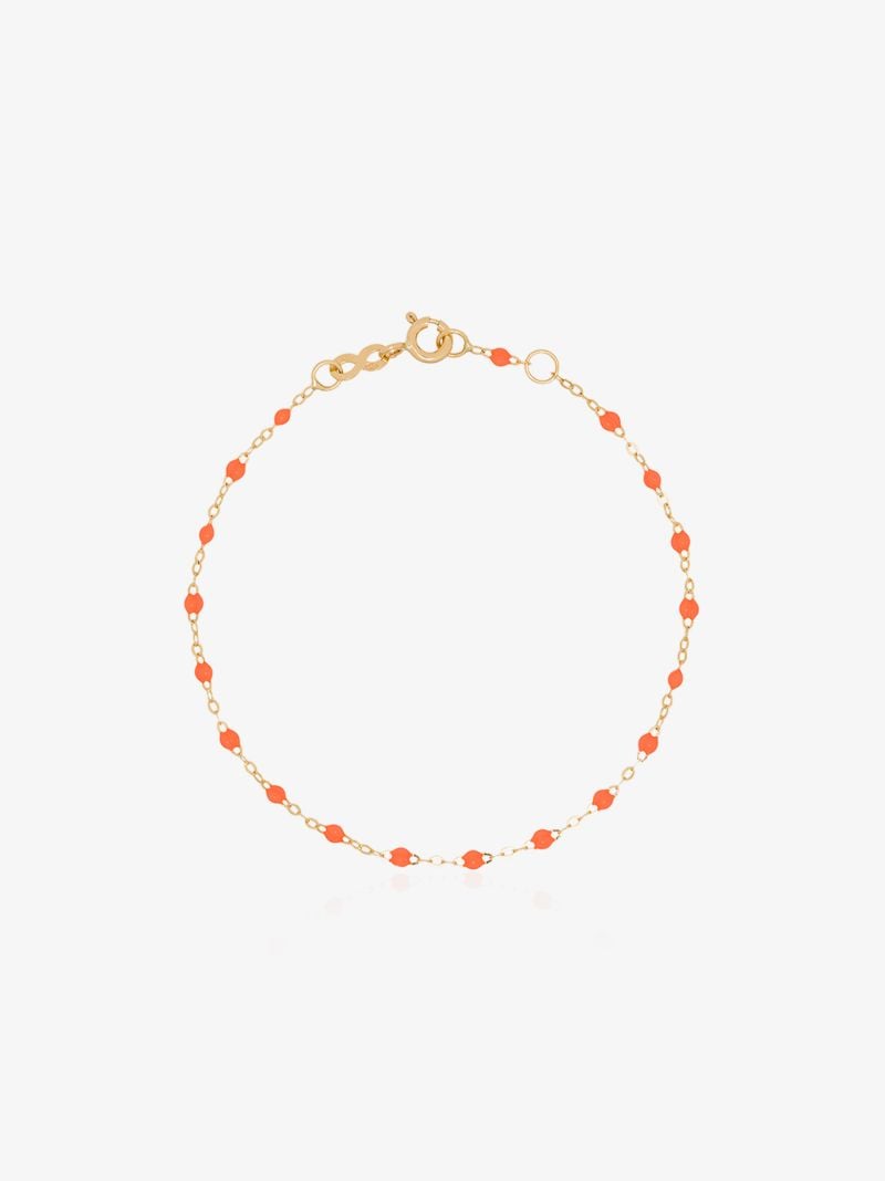 18k Yellow Gold Beaded Bracelet