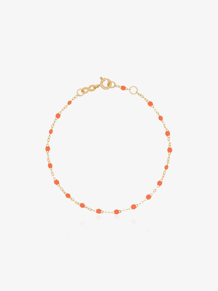 18k Yellow Gold Beaded Bracelet