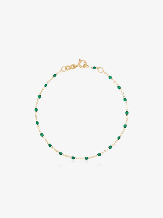 18k Yellow Gold Beaded Bracelet