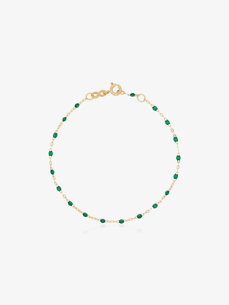 18k Yellow Gold Beaded Bracelet