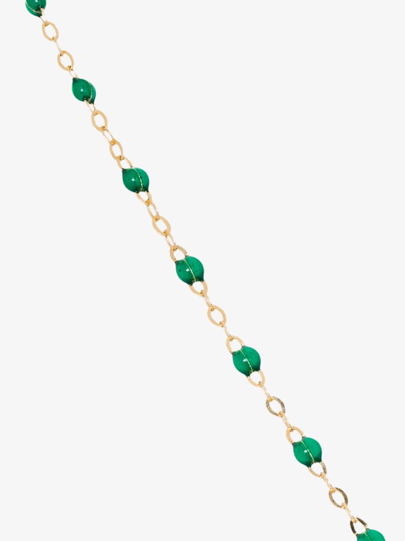 18k Yellow Gold Beaded Bracelet