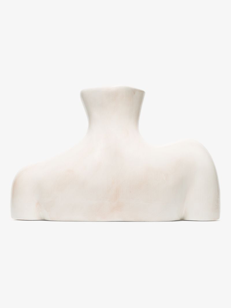 Neutral Breast Friend Earthenware Vase