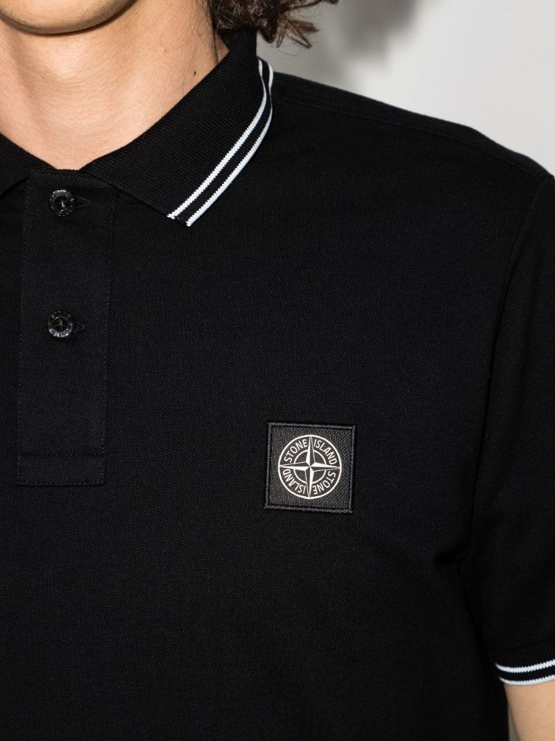 Trimmed Cotton Polo Shirt