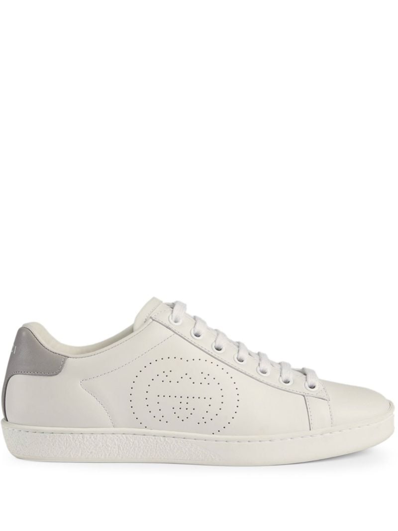 White New Ace Leather Sneakers