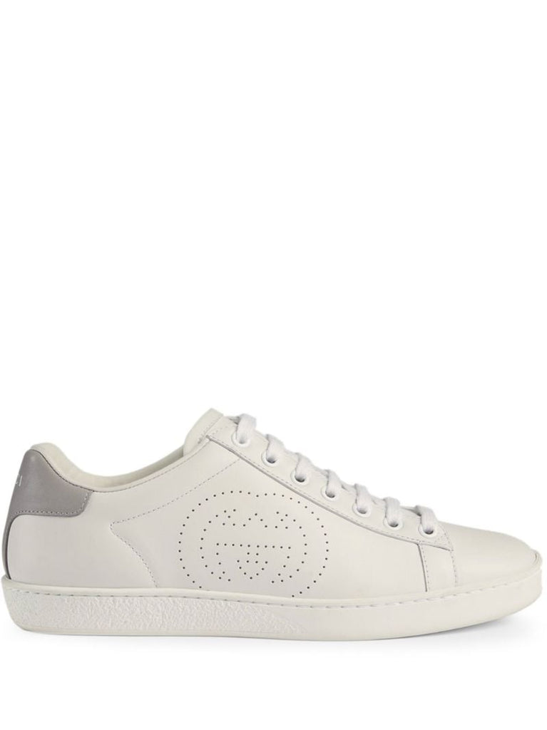 White New Ace Leather Sneakers