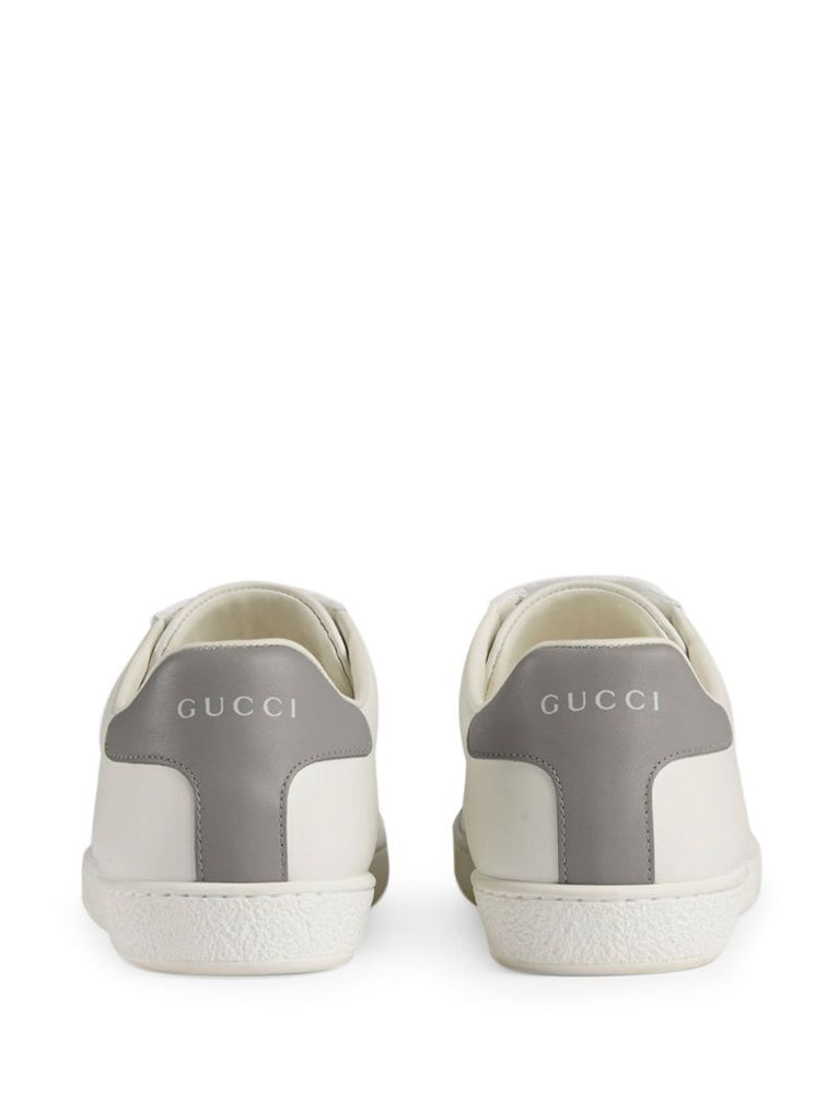 White New Ace Leather Sneakers