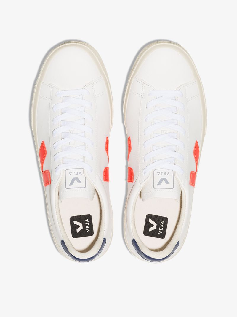 White Campo Low Top Sneakers