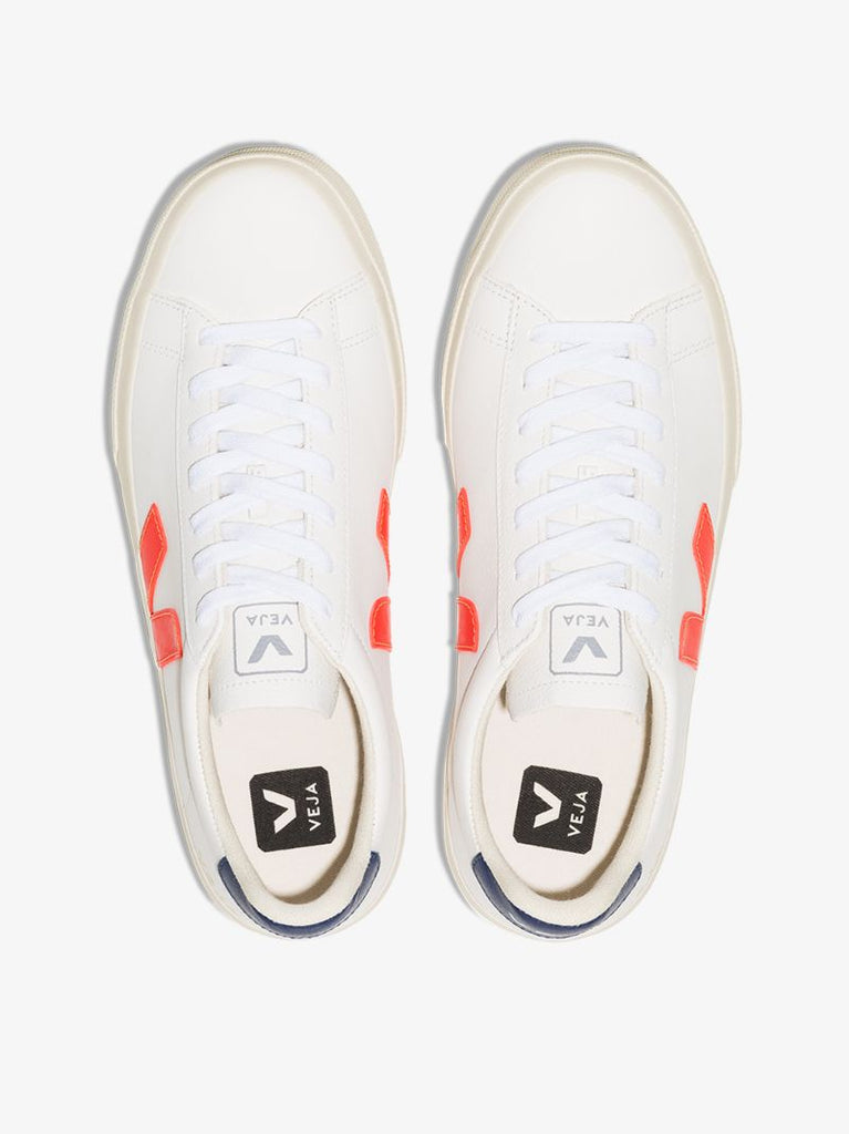 White Campo Low Top Sneakers
