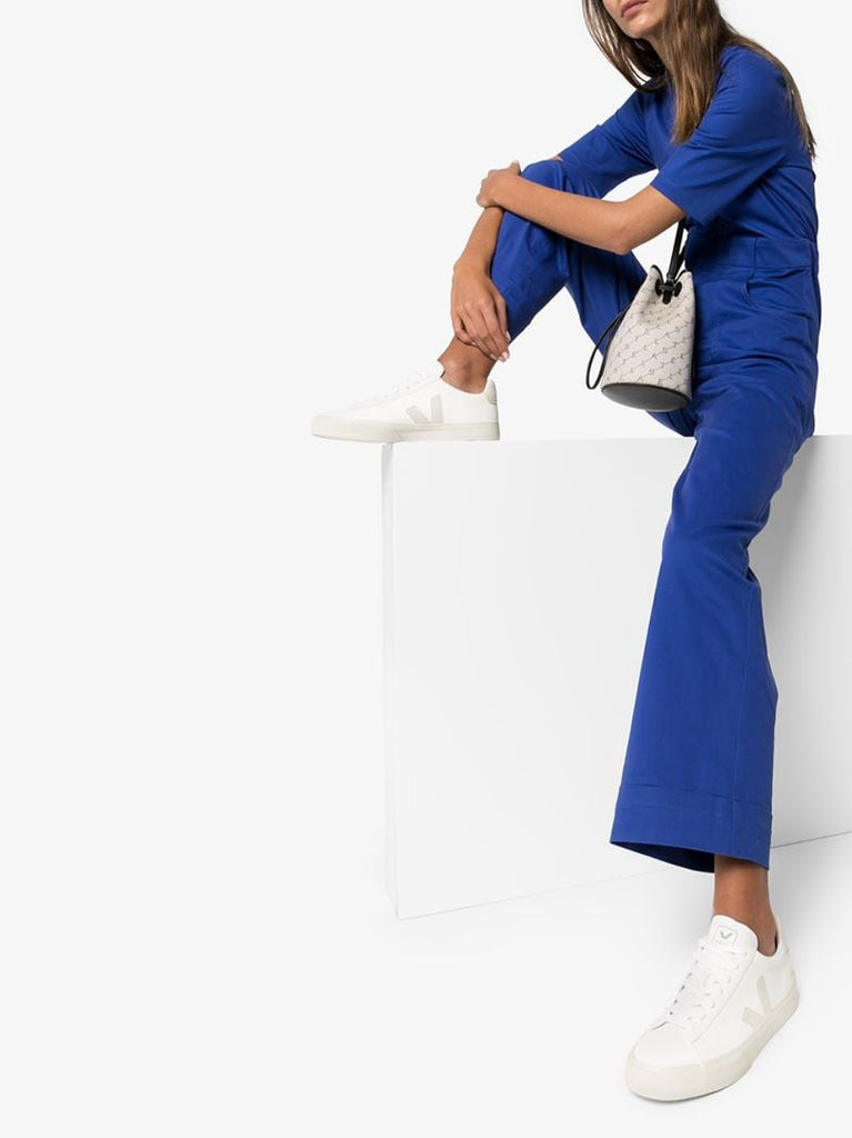 White Campo Low Top Sneakers