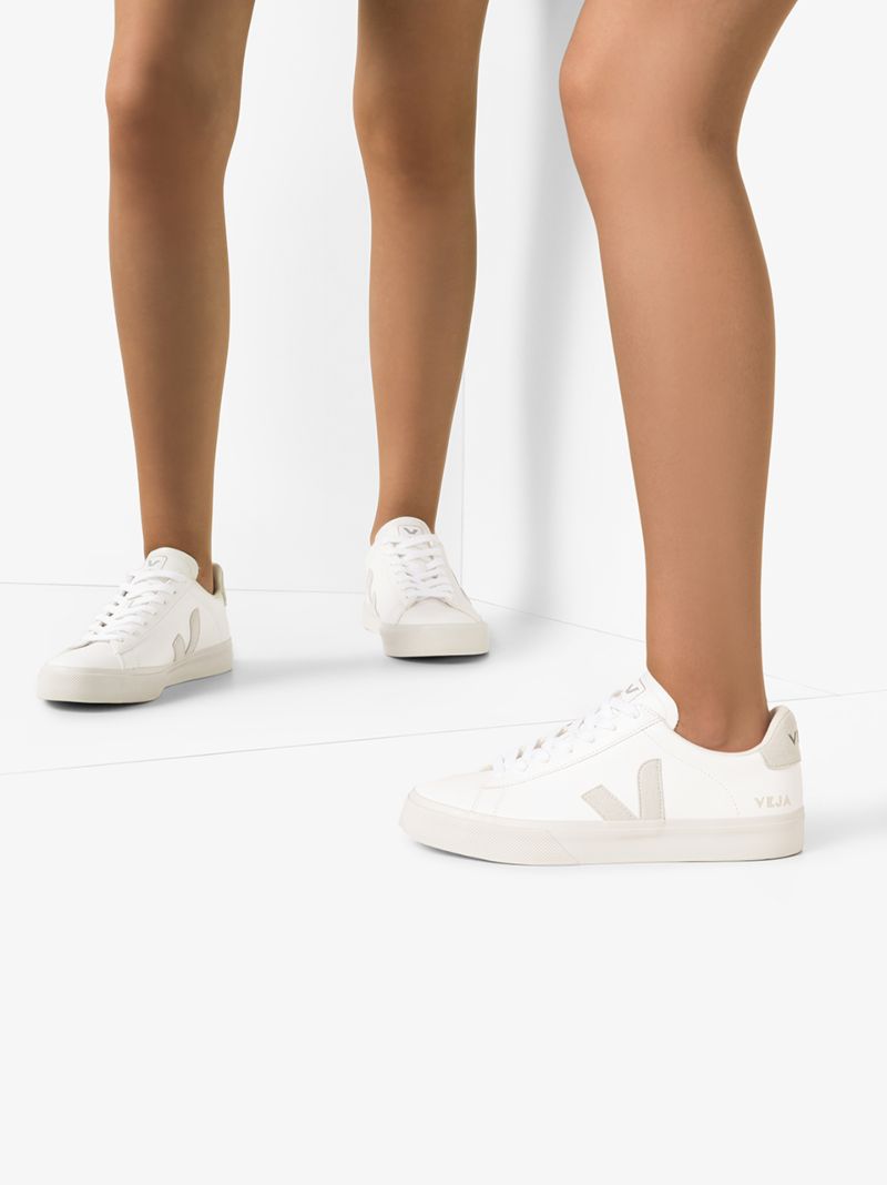 White Campo Low Top Sneakers