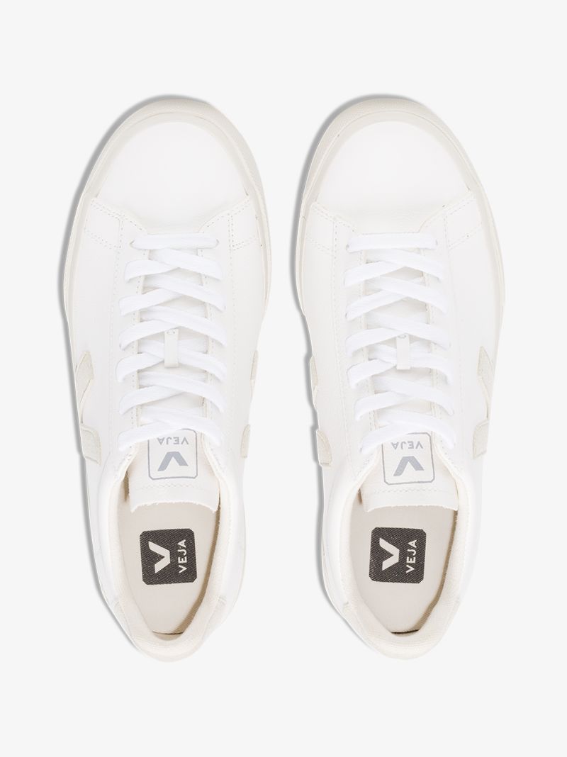 White Campo Low Top Sneakers