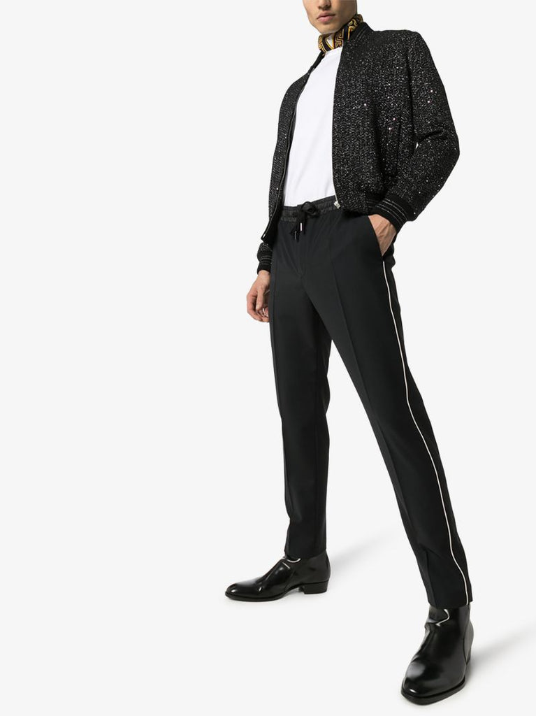 Piped Side Tailored Track Pants