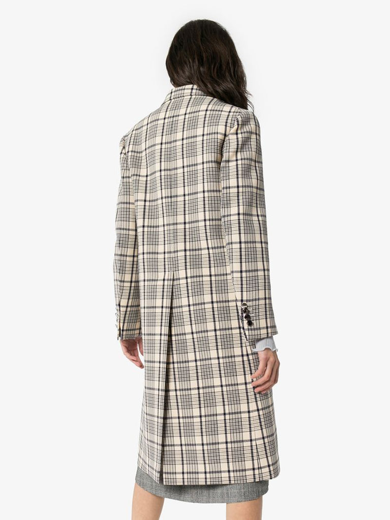 Double-breasted Gabardine Wool Coat