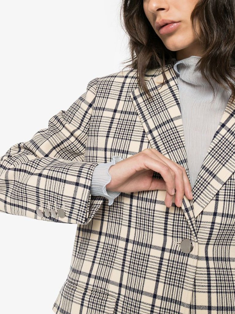 Double-breasted Gabardine Wool Coat