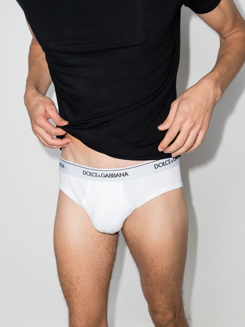 Logo Cotton Briefs Set