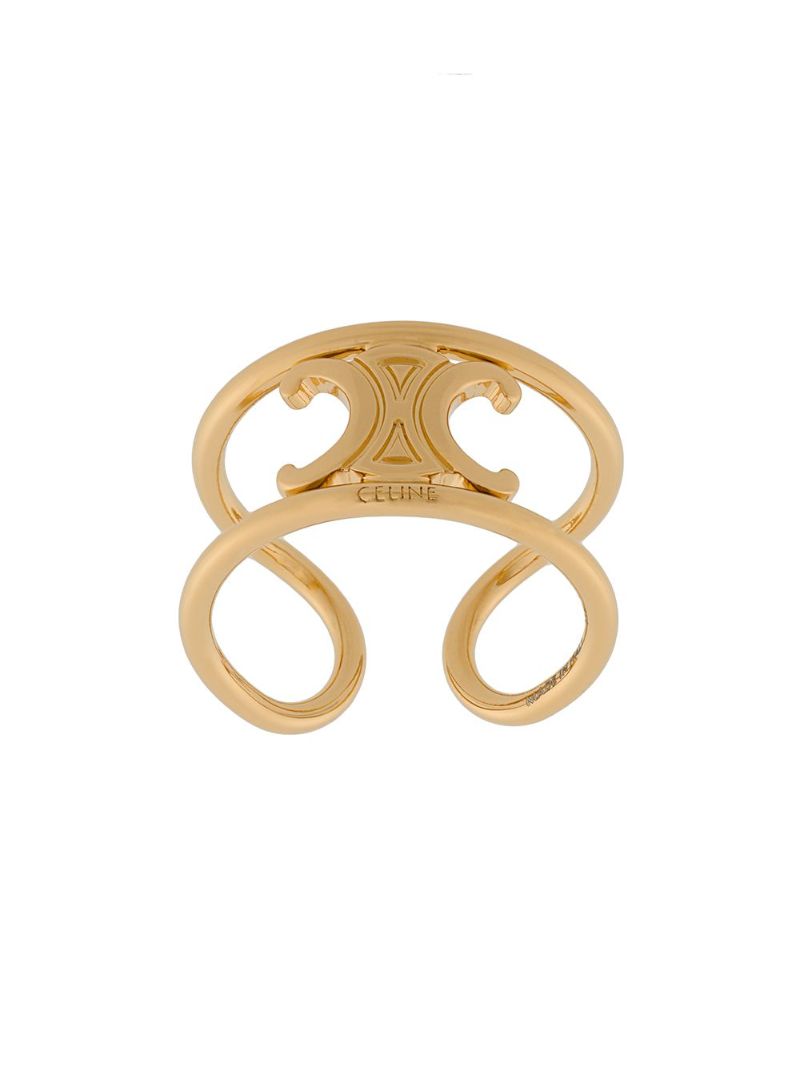 Gold-tone Triomphe Ring