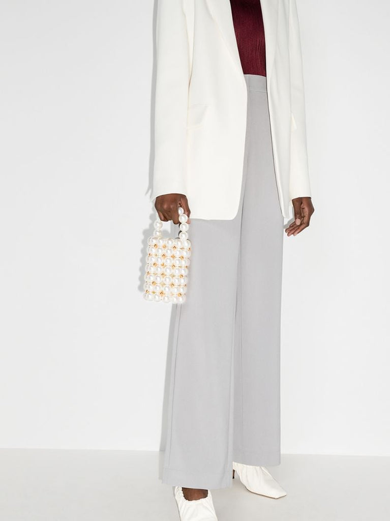 White Comino Pearl Mini Bag
