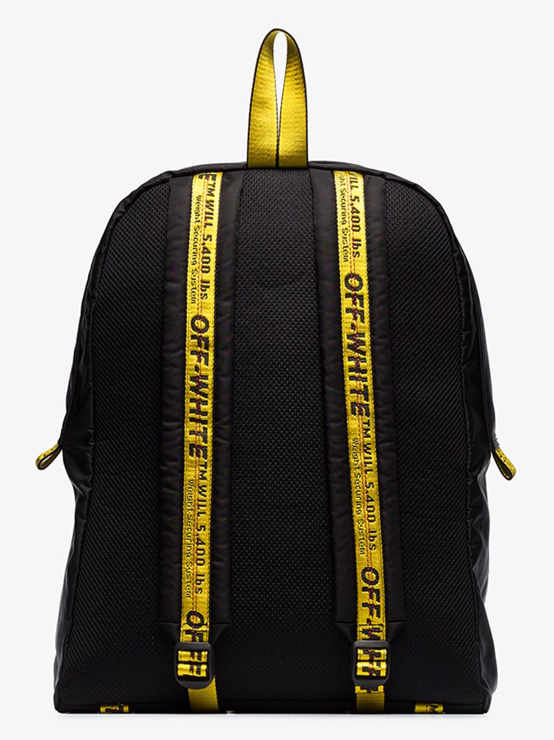 Black Arrow Print Backpack