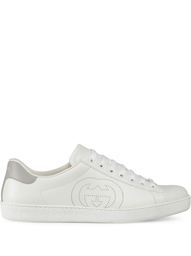 White Ace Low Top Sneakers