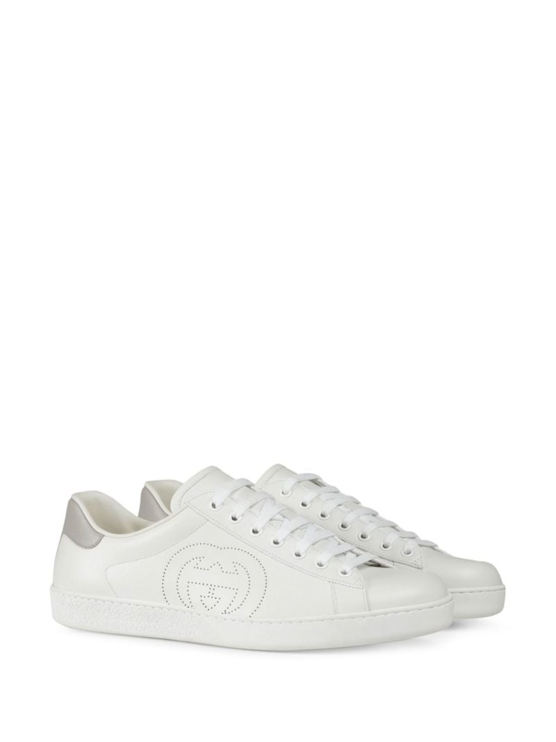 White Ace Low Top Sneakers
