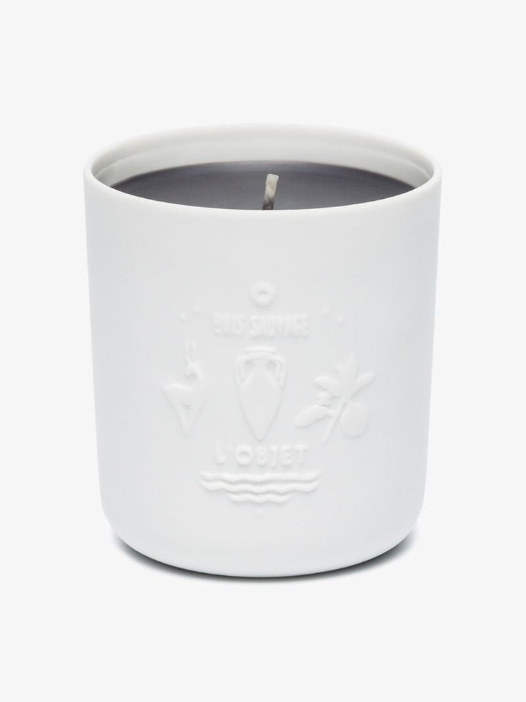White and Black Bois Sauvage Candle