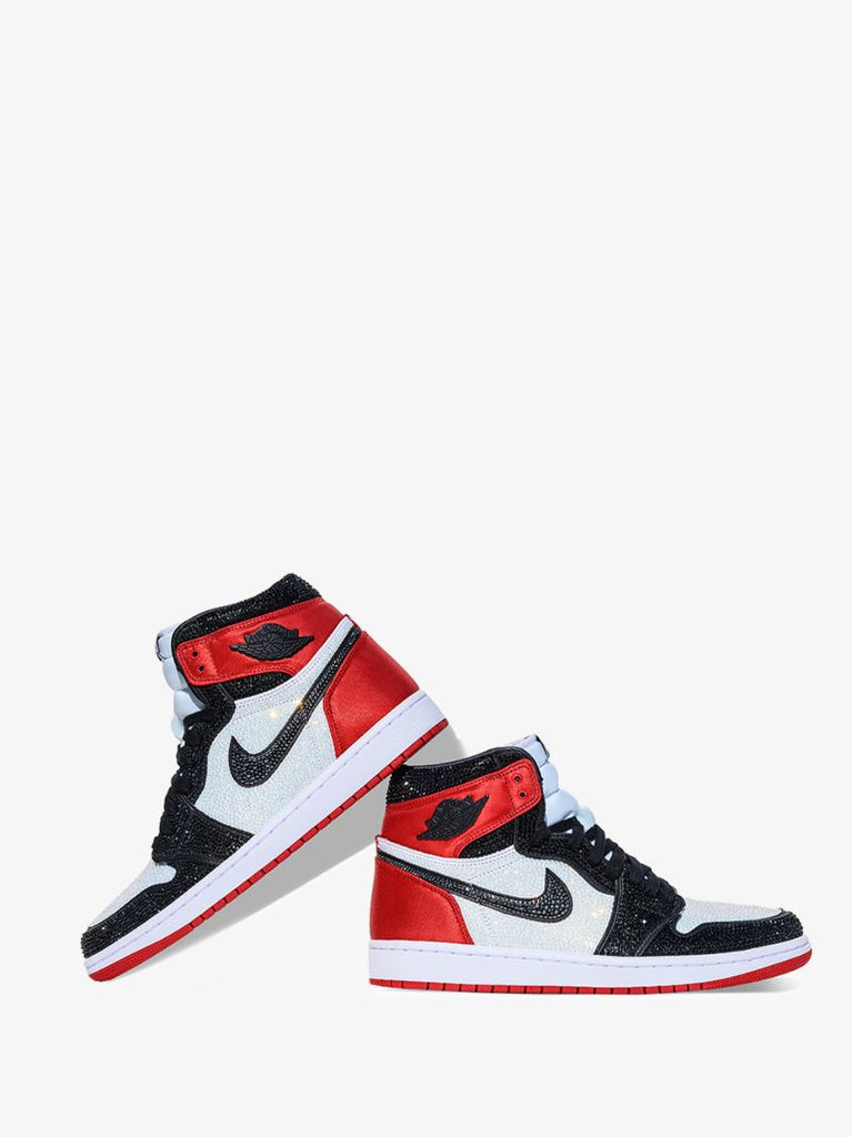 Multicolour Nike Air Jordan Crystal Embellished Sneakers