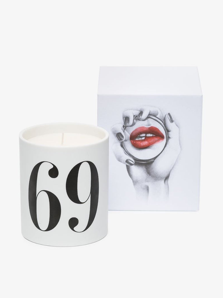 White Oh Mon Dieu! No.69 Candle