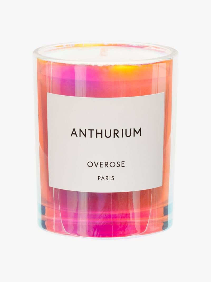 White Anthurium Candle