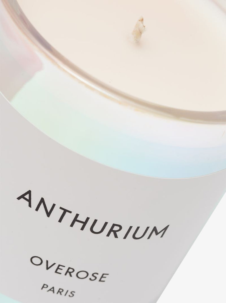 White Anthurium Candle