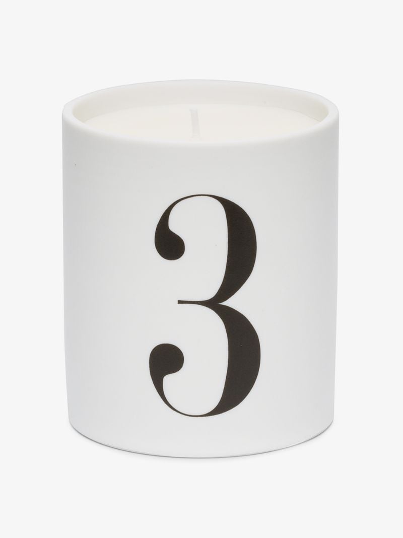 White Eau D'Ã_x0083_â_x0080_°gÃ_x0083_Â©e No.3 Candle
