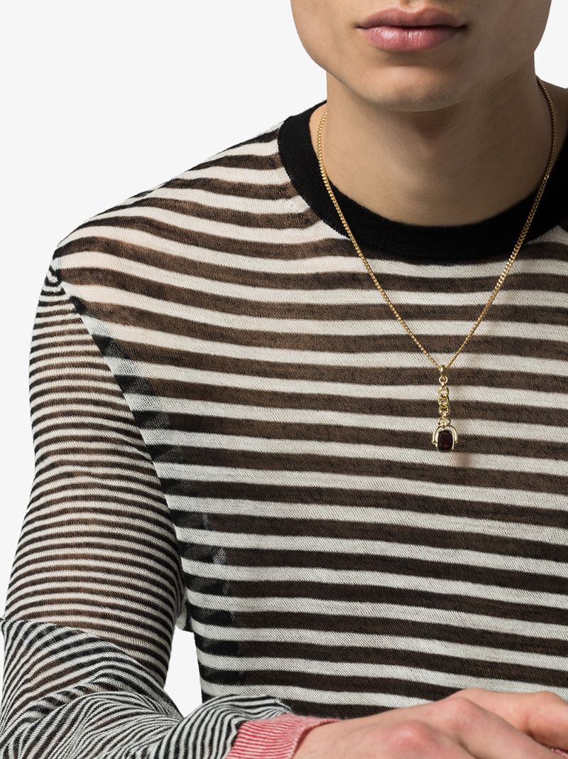 9k Gold-plated Curb Chain Necklace