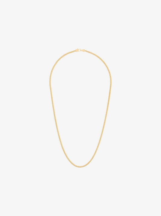 9k Gold-plated Curb Chain Necklace