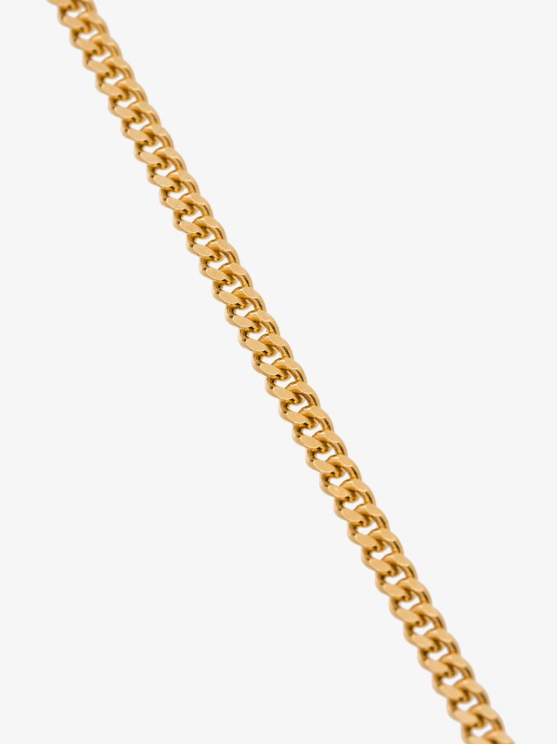 9k Gold-plated Curb Chain Necklace