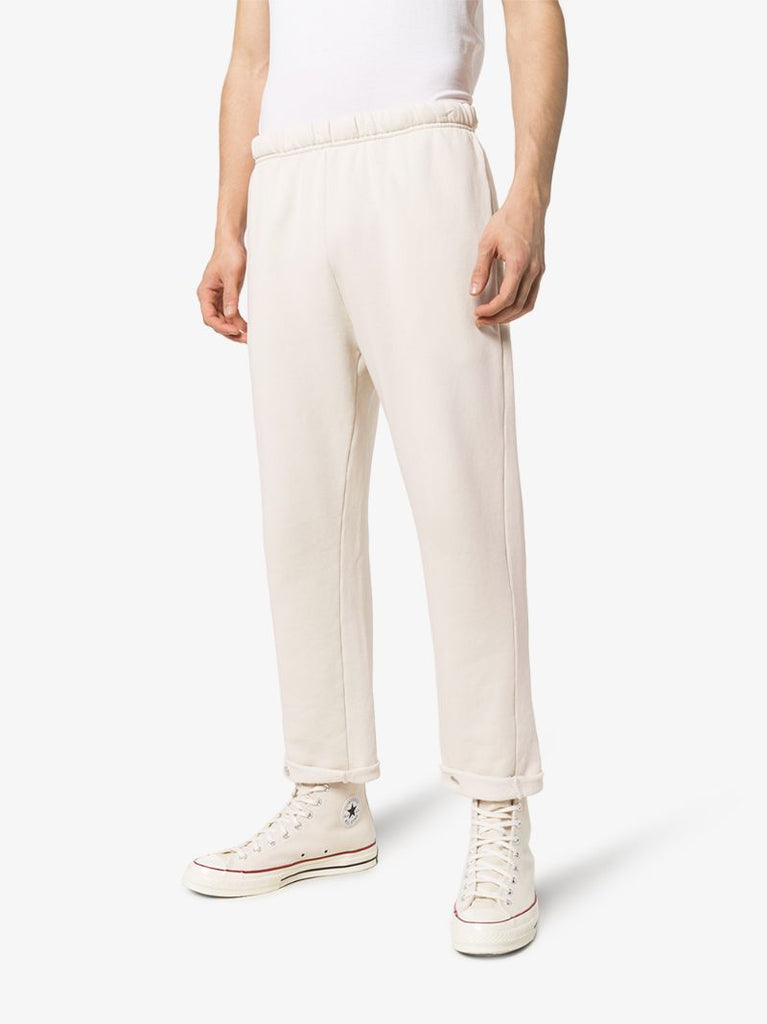 Neutral Cotton Track Pants