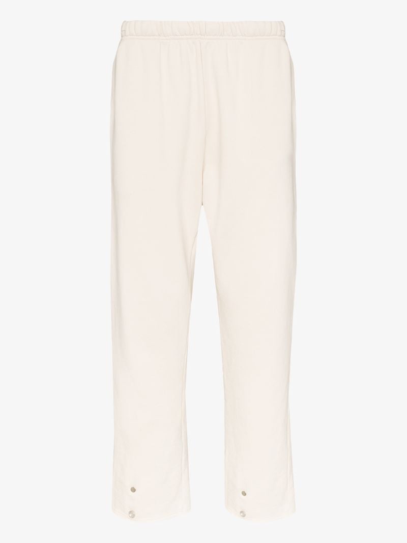 Neutral Cotton Track Pants