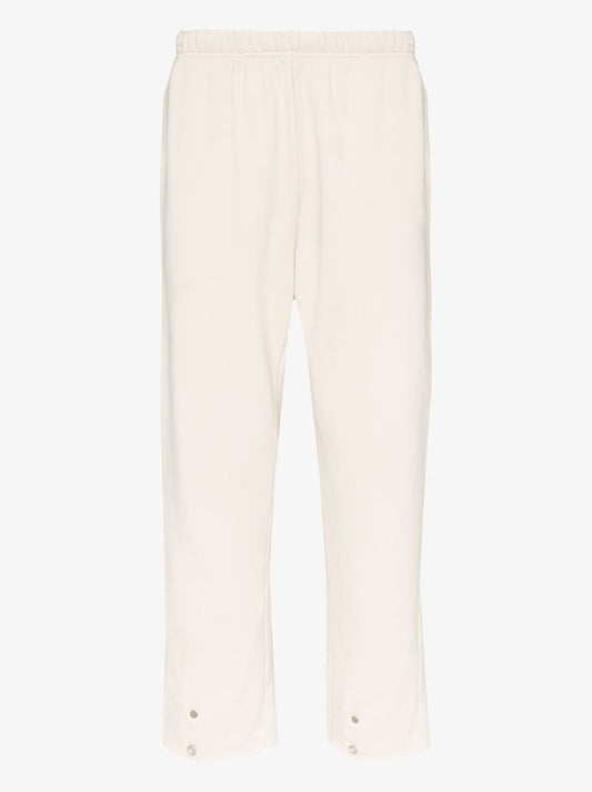 Neutral Cotton Track Pants