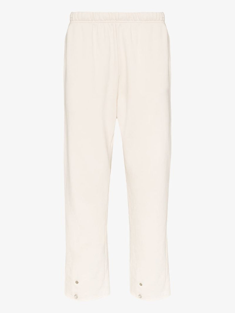 Neutral Cotton Track Pants
