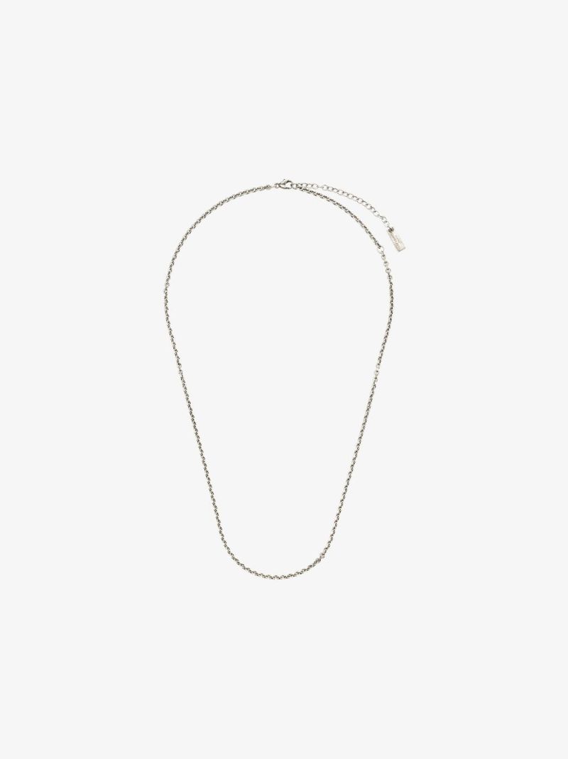 Logo-pendant Chain Necklace