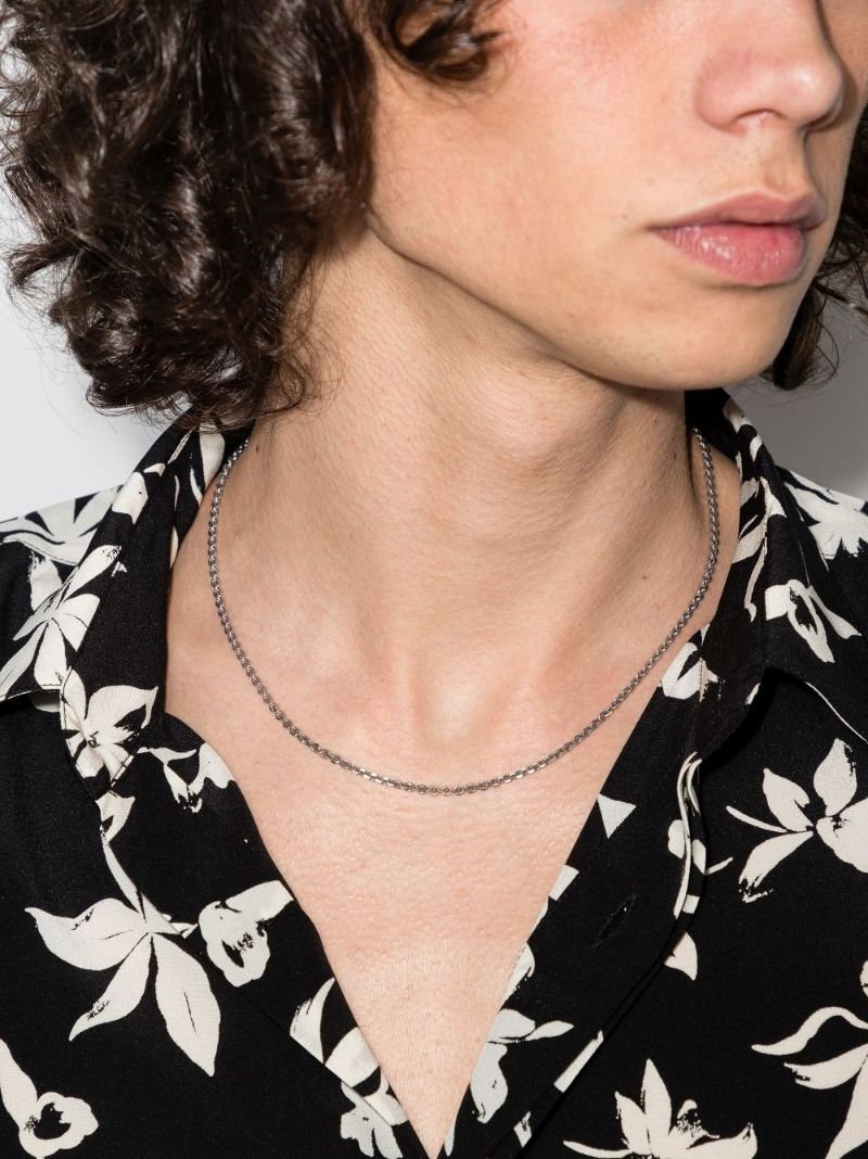 Logo-pendant Chain Necklace