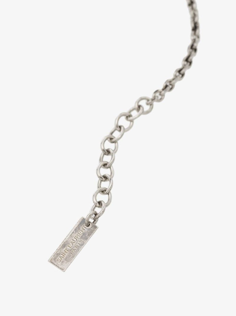 Silver-tone Link Chain Bracelet