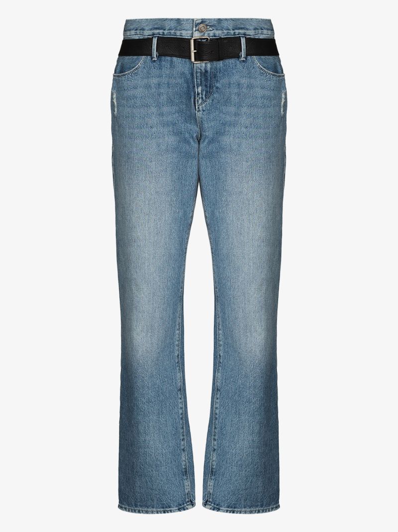 Dexter Belted Boyfriend Jeans