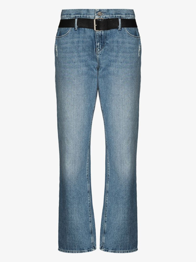 Dexter Belted Boyfriend Jeans