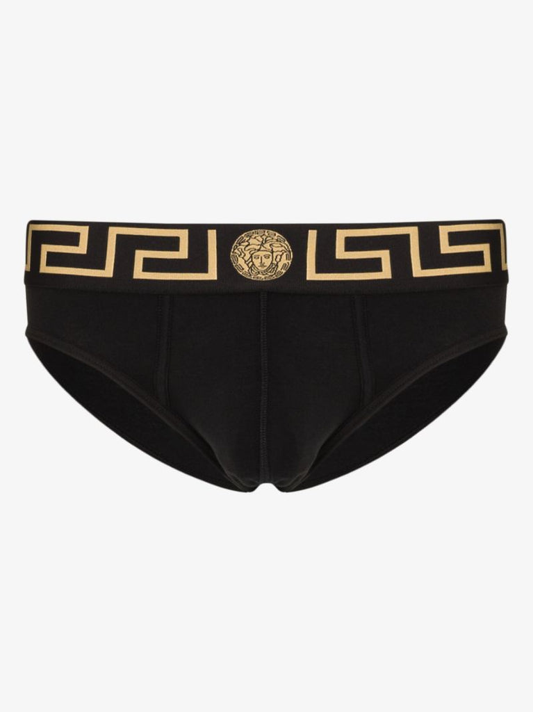 Greca Cotton Briefs