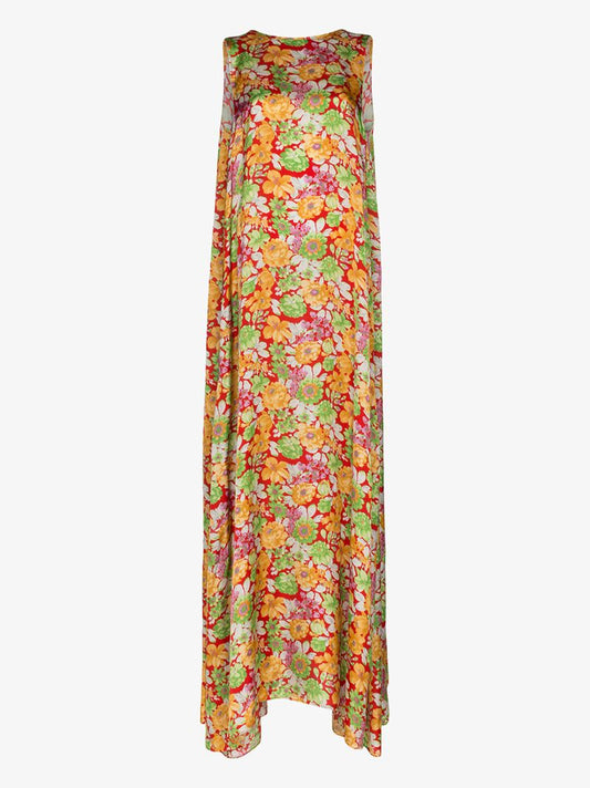 Floral Print Maxi Dress