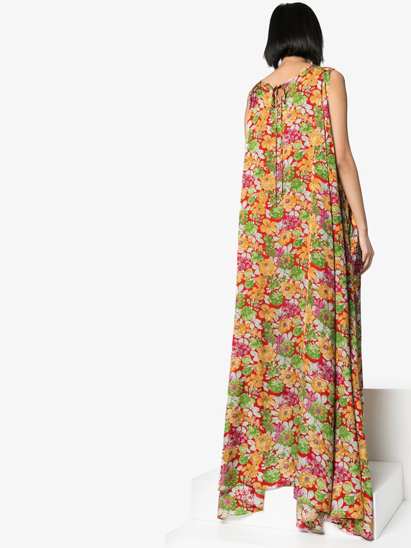 Floral Print Maxi Dress