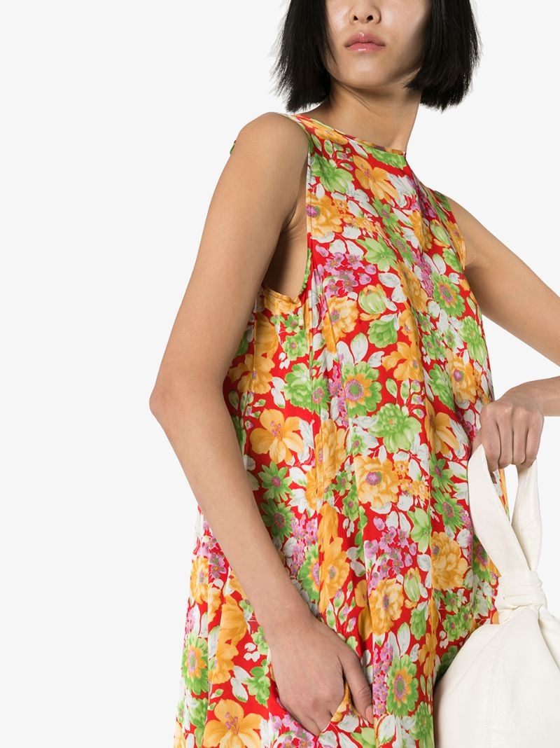 Floral Print Maxi Dress