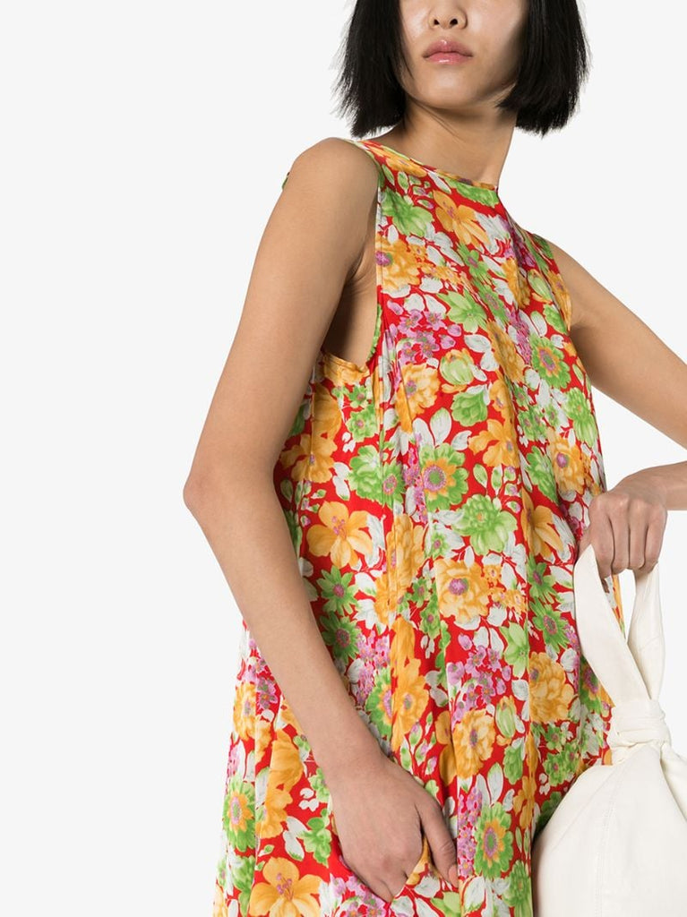 Floral Print Maxi Dress